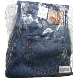NWT Levi's 501 '90s Selvedge Jeans Women W28 L32 Get On Board Medium Wash Denim